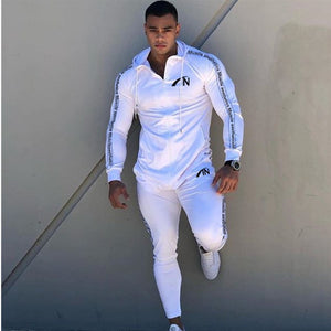 Hoodies Mens Gyms Sportswear Jogger set (Hoodie&pants) - reign-aesthetics