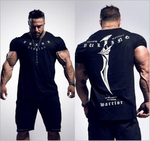 Fashion Bodybuilding And Fitness Short Sleeve T-shirt - reign-aesthetics