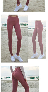 High Waist Tummy Control Tights Leggings - reign-aesthetics