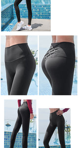 High Waist Tummy Control Tights Leggings - reign-aesthetics