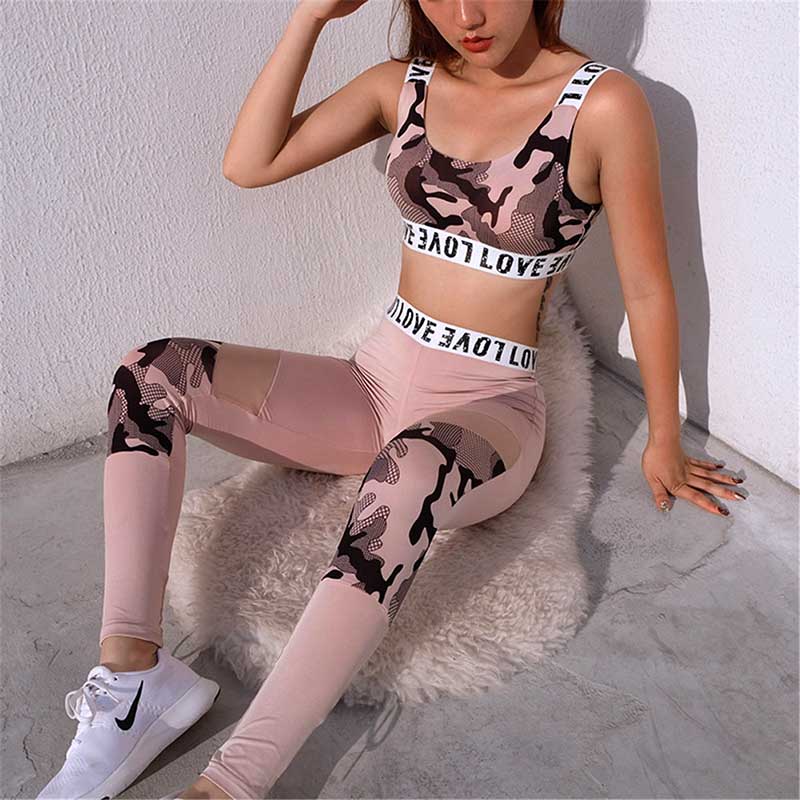 Women Gym Leggings 2pc Set - reign-aesthetics