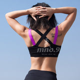 Women Stitching Color Yoga Top Sports Bra - reign-aesthetics