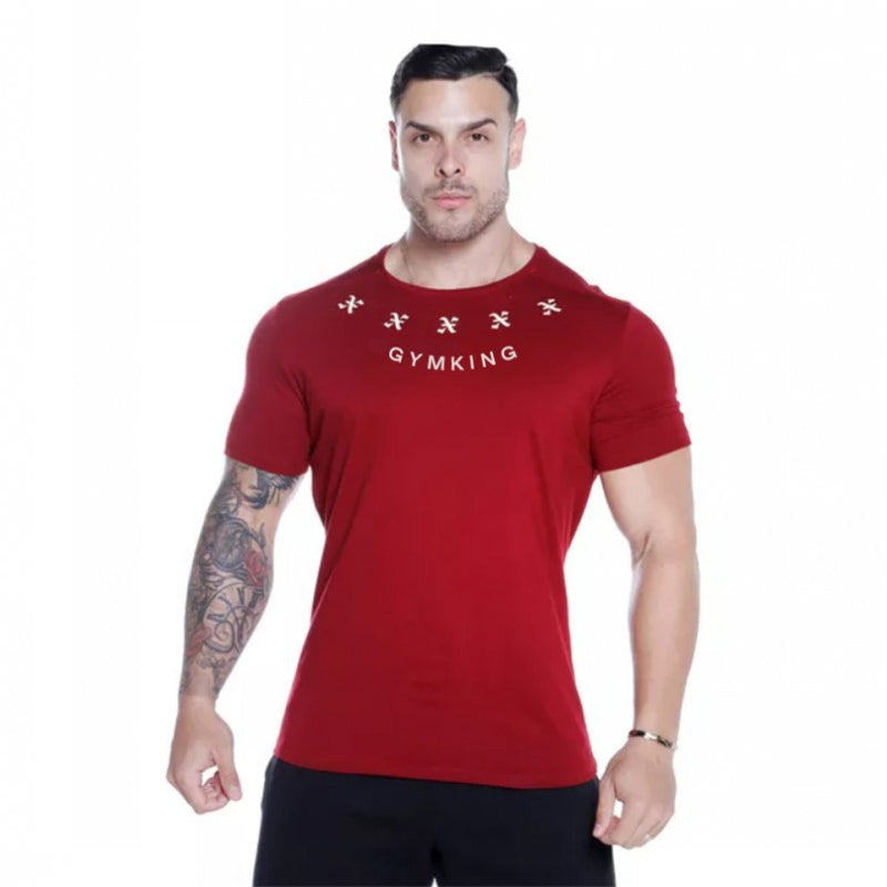 Fashion Bodybuilding And Fitness Short Sleeve T-shirt - reign-aesthetics