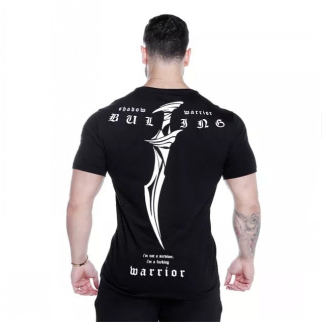 Fashion Bodybuilding And Fitness Short Sleeve T-shirt - reign-aesthetics