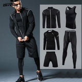 Gym Fitness Tracksuits Sets - reign-aesthetics