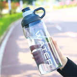 2000ml Large Capacity Gym Water Bottles - reign-aesthetics