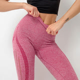 Seamless High Waist Gym Fitness Leggings - reign-aesthetics