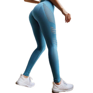 Seamless High Waist Gym Fitness Leggings - reign-aesthetics